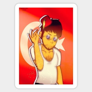 Turkey as Salt Bae Sticker